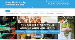 Desktop Screenshot of aboutmusicpro.com